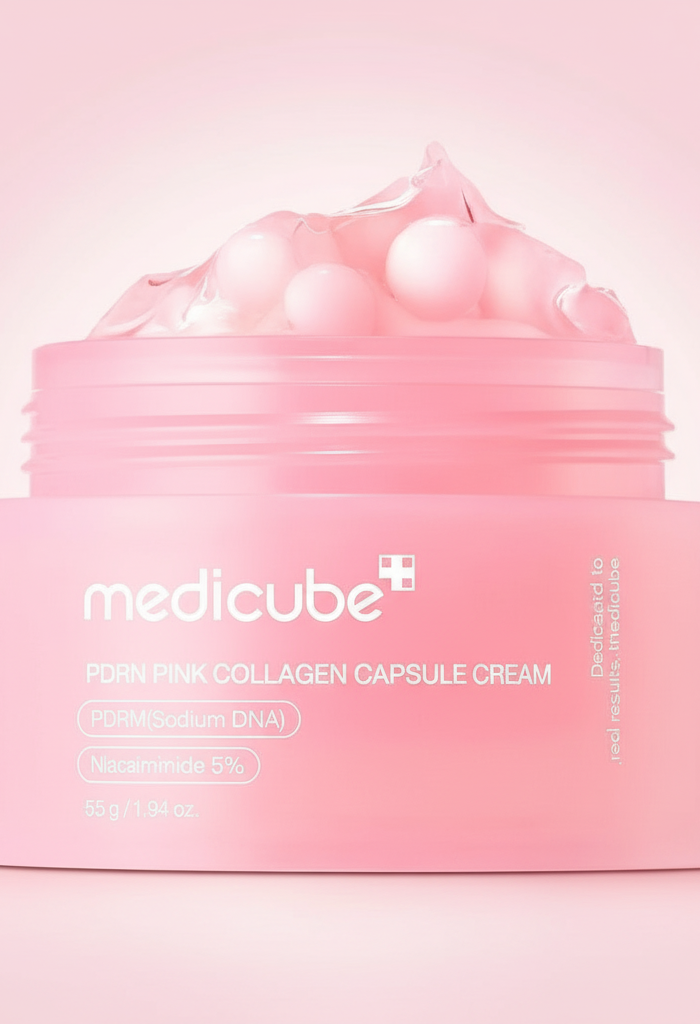 Crème Visage Hydratante Rose PDRN au Collagène — Medicube